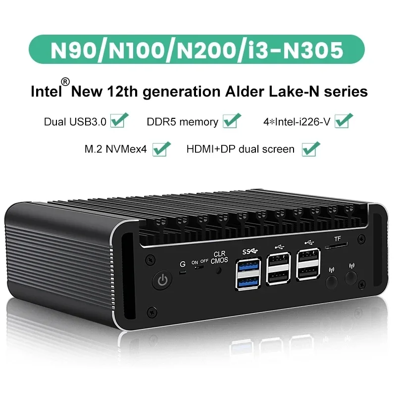 Mini PC Firewall 12. generacji – Ddr5 4800Mhz recenzja i cena