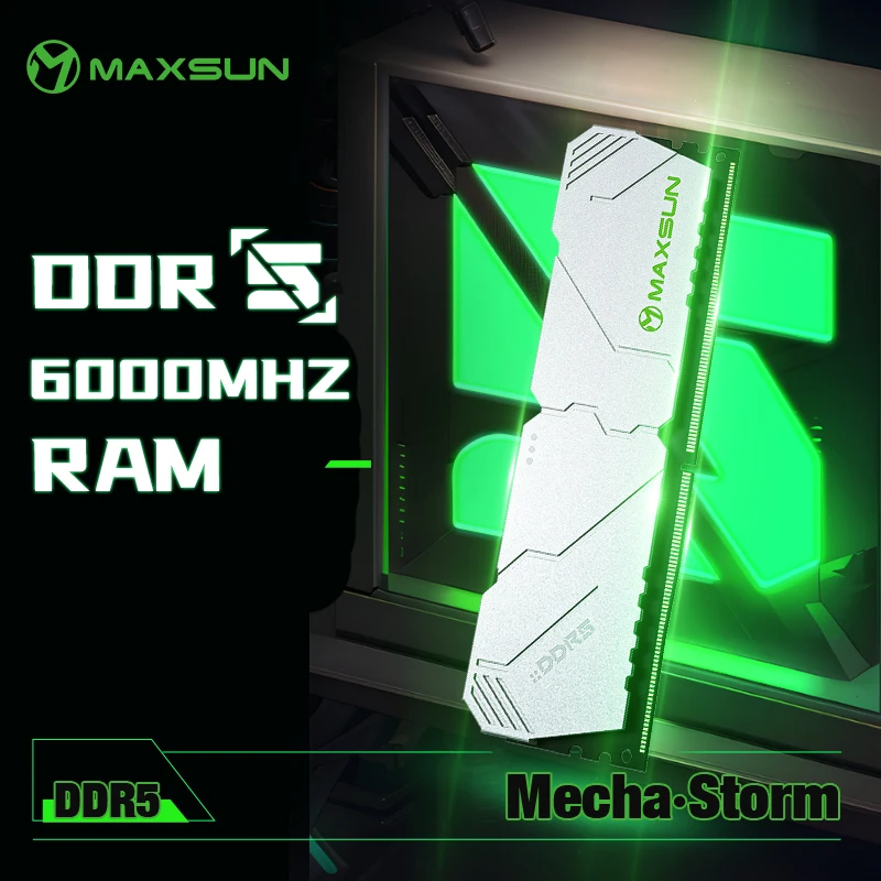 MAXSUN radiator pamięć RAM DDR – Ddr5 16Gb 6000Mhz recenzja i cena