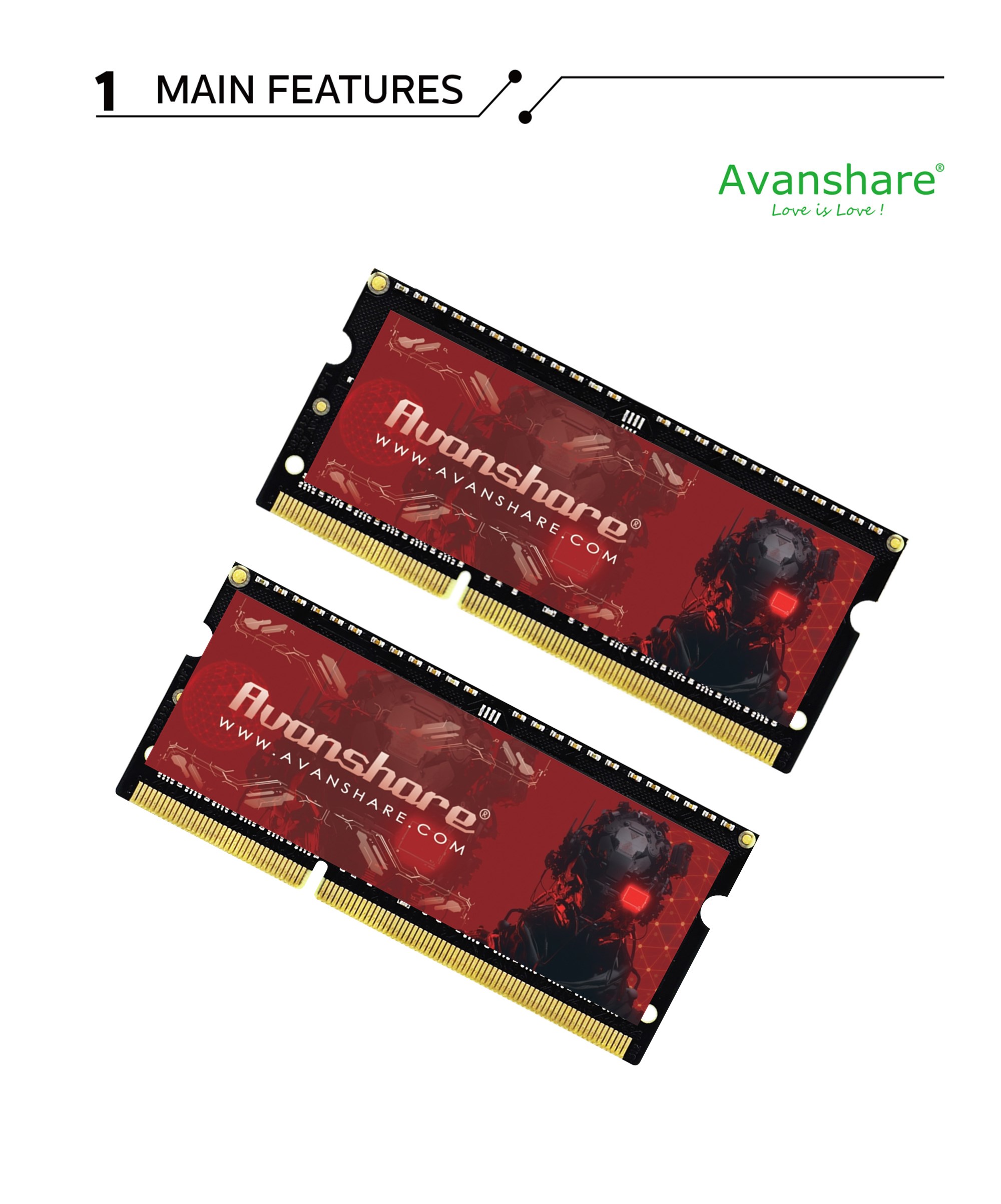 Pamięć RAM Avanshare DDR5 DDR4 – Ddr5 4800Mhz recenzja i cena