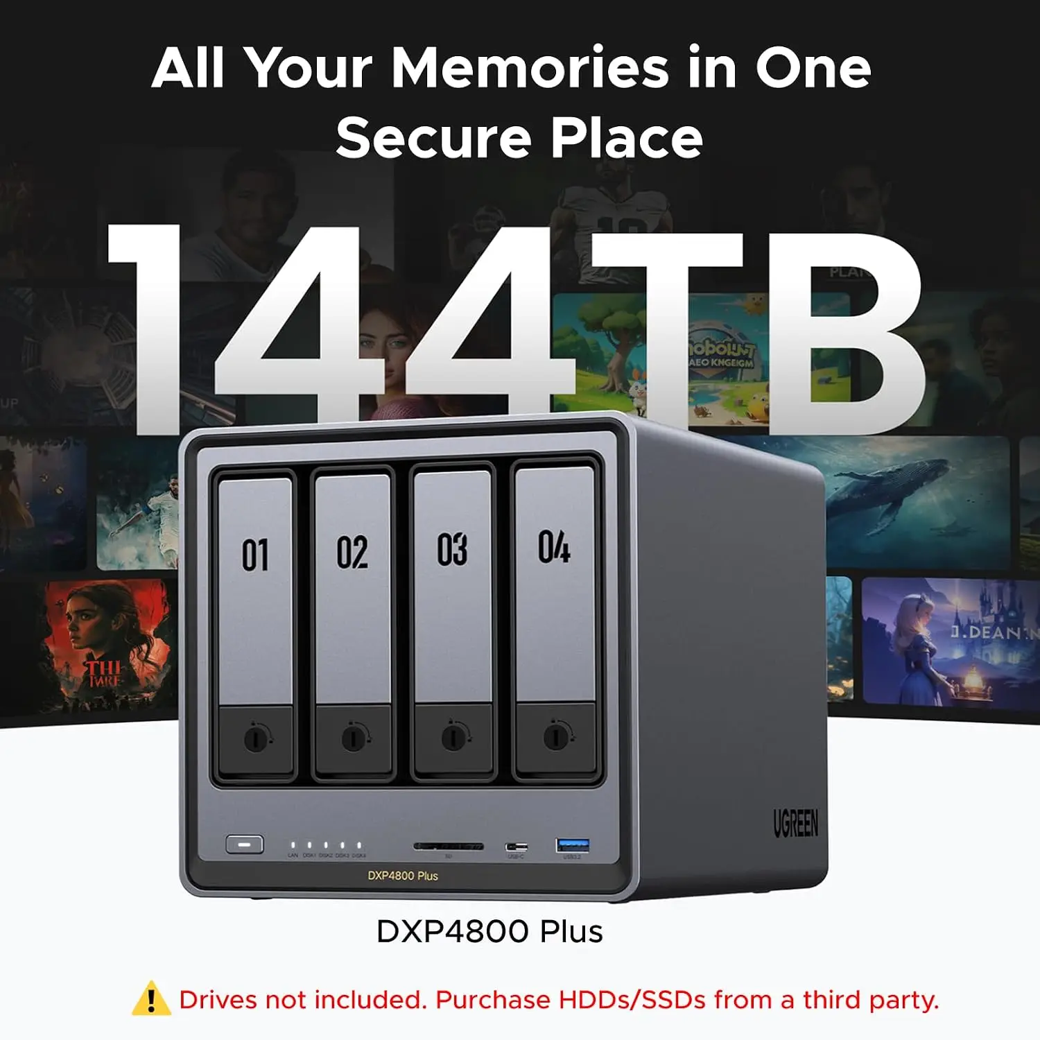 UGREEN NAS DXP4800 Plus – urzą – Ddr5 8Gb recenzja i cena