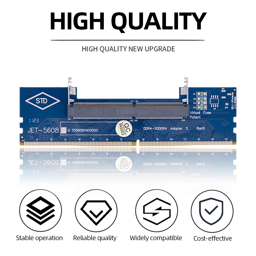 Adapter pamięci SO-DIMM do PC  – Ddr5 Laptop Ram recenzja i cena