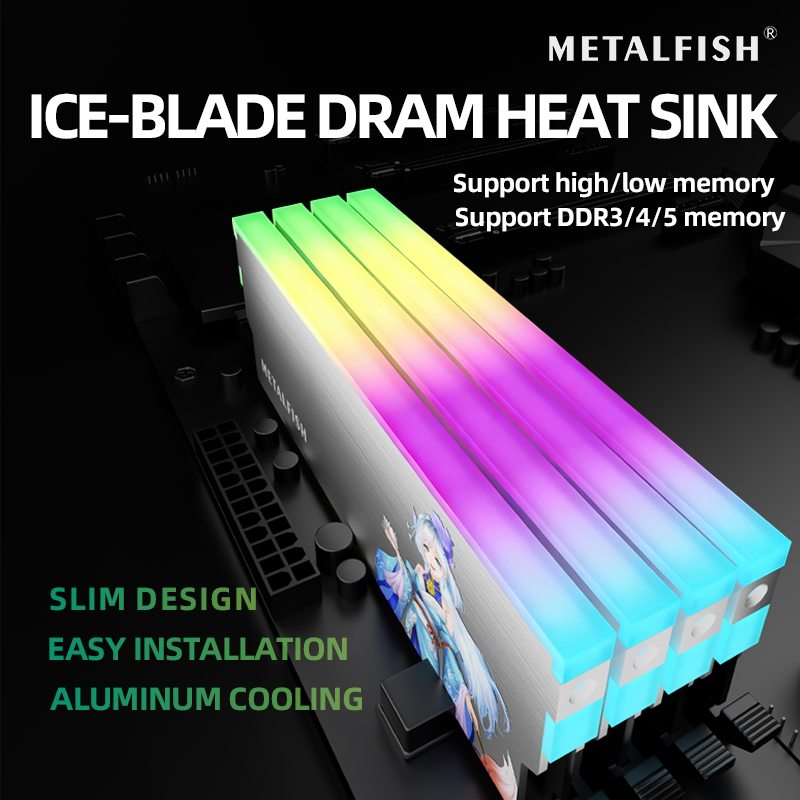 Radiator METALFISH DRAM 5V-3PI – Ddr5 Memory recenzja i cena