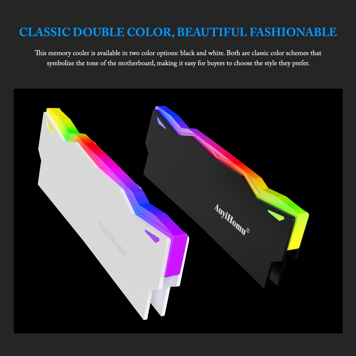 AuyiHomu Radiator RGB, 5V 3Pin – Ddr5 Ram recenzja i cena